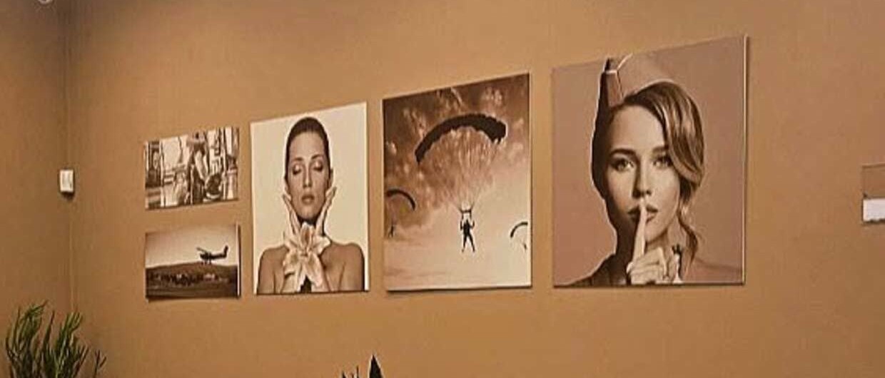 Dettaglio sala d'attesa Studio PAV